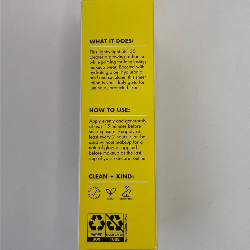 NIB e.l.f. Skin Whoa Glow SPF 30 Sunscreen - Picture 5 of 5